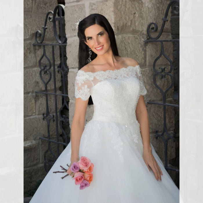 Vestido Florencia con cauda